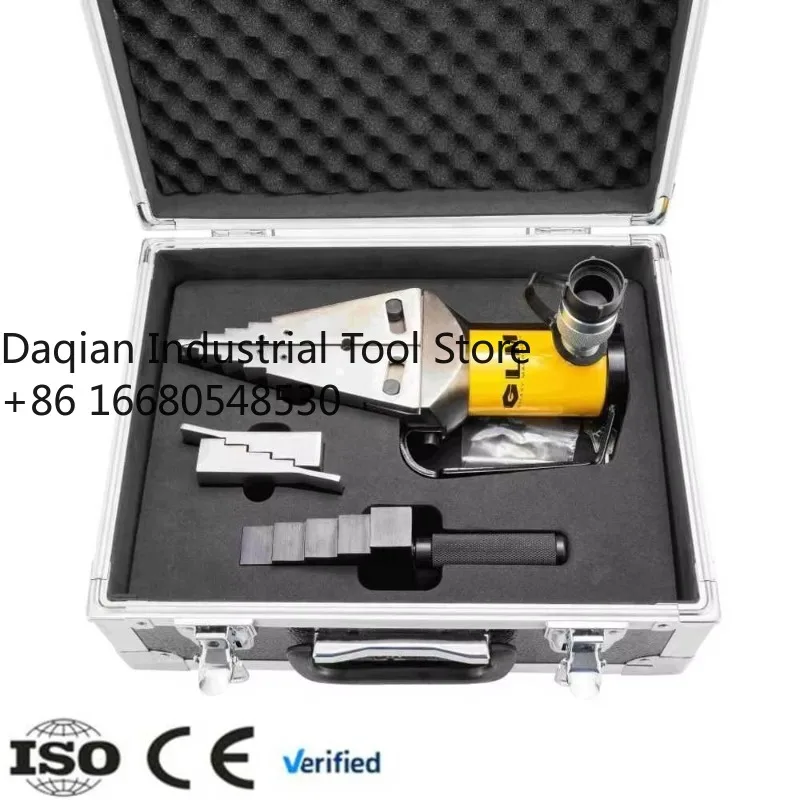 L5s 14T Heavy- Hydraulic Flange Spreader FSH-14 with Auto-Clamping 6mm Tip Clearance 70Mpa/10000psi 80mm Maximum Spread