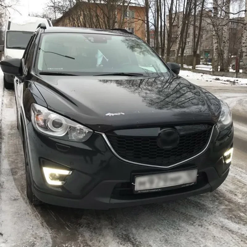 

For Mazda CX5 2013-2016 LED Daylights Yellow Turning Signal Light 12V Car DRL LED Daytime Running Light Fog Lamps