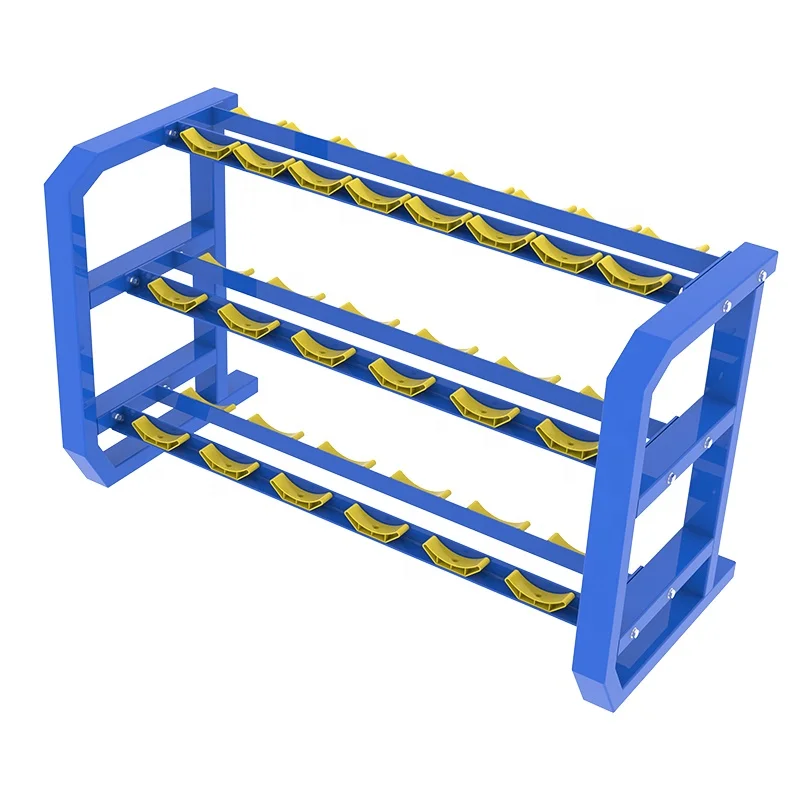 Multi-Level Metal Dumbbell Tree Rack Space-Efficient Free Weight Storage for Studios Fitness Clubs Modern Safety Style