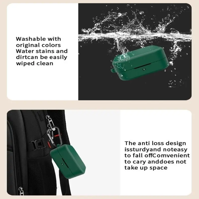 

Rubber Protector Shock Absorbing Rubber Case for CMF by Nothing Buds