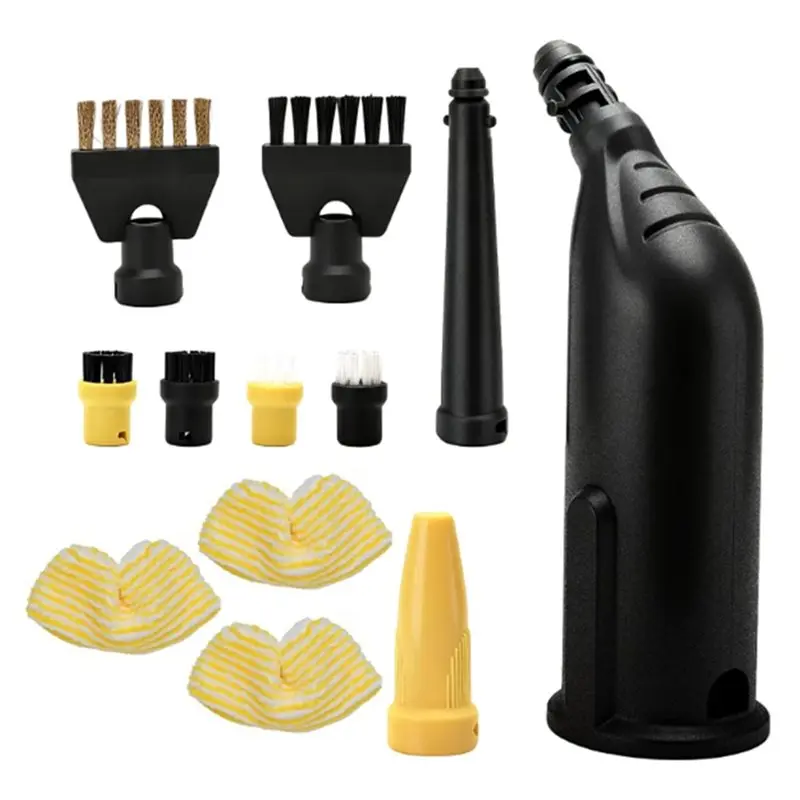 AB43-For Karcher SC1 SC2 SC3 SC4 SC5 Steam Cleaner Replacement Parts- Round Brush, Power Nozzles Set Joint Brushes