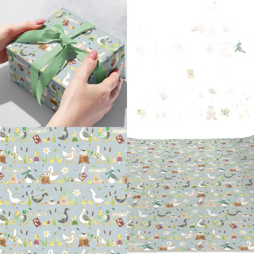 

Подарочная упаковка для младенцев — 8 рулонов, 5 x 30 дюймов