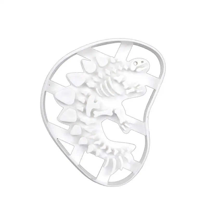 Silicone Dinosaur Cookie Cutter Funny Dinosaur Skeleton Baking Mold Multi-Functional Dinosaur Bone Skeleton Mold Cake Decoration