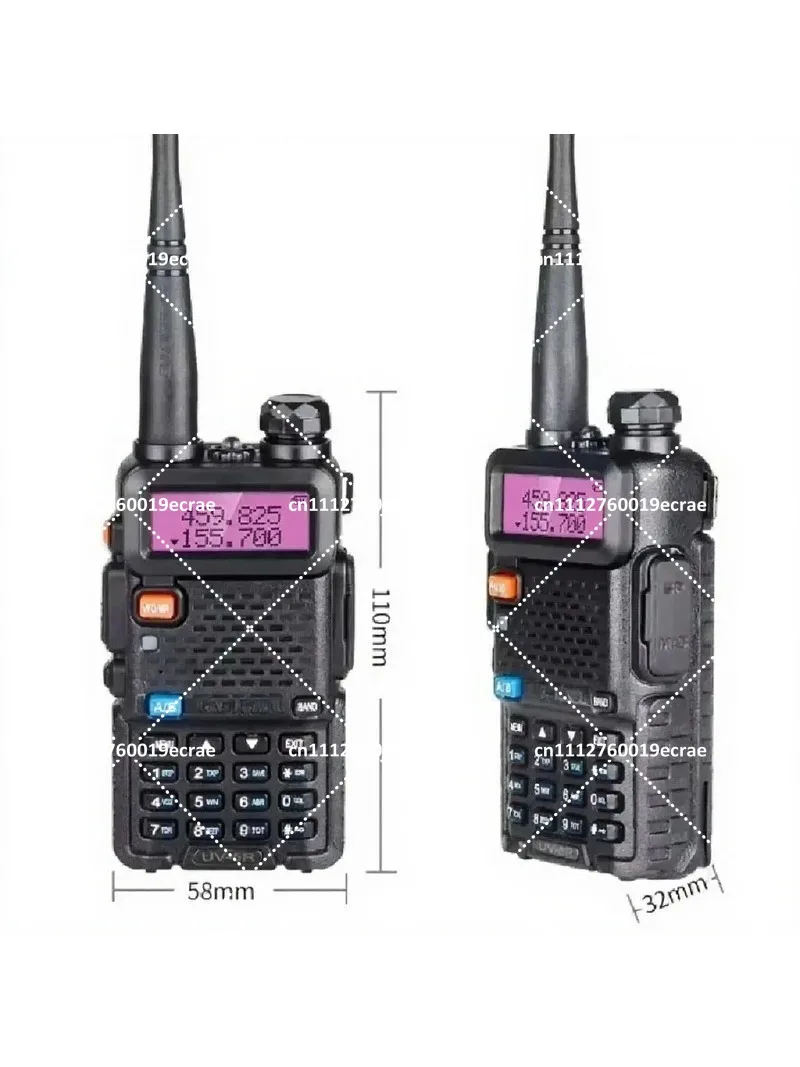 Best Handheld Walkie Talkie 5W High Power Two Way Radio Outdoor Long Range Wireless