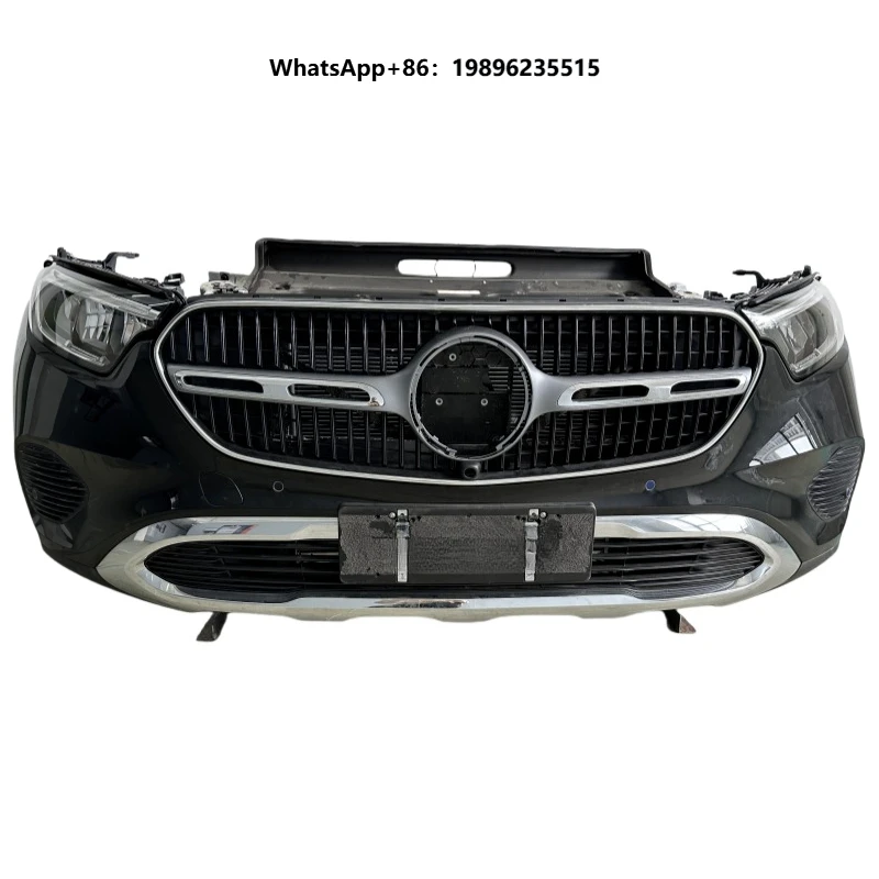 Used front bumper complete nose cut assembly for bumper