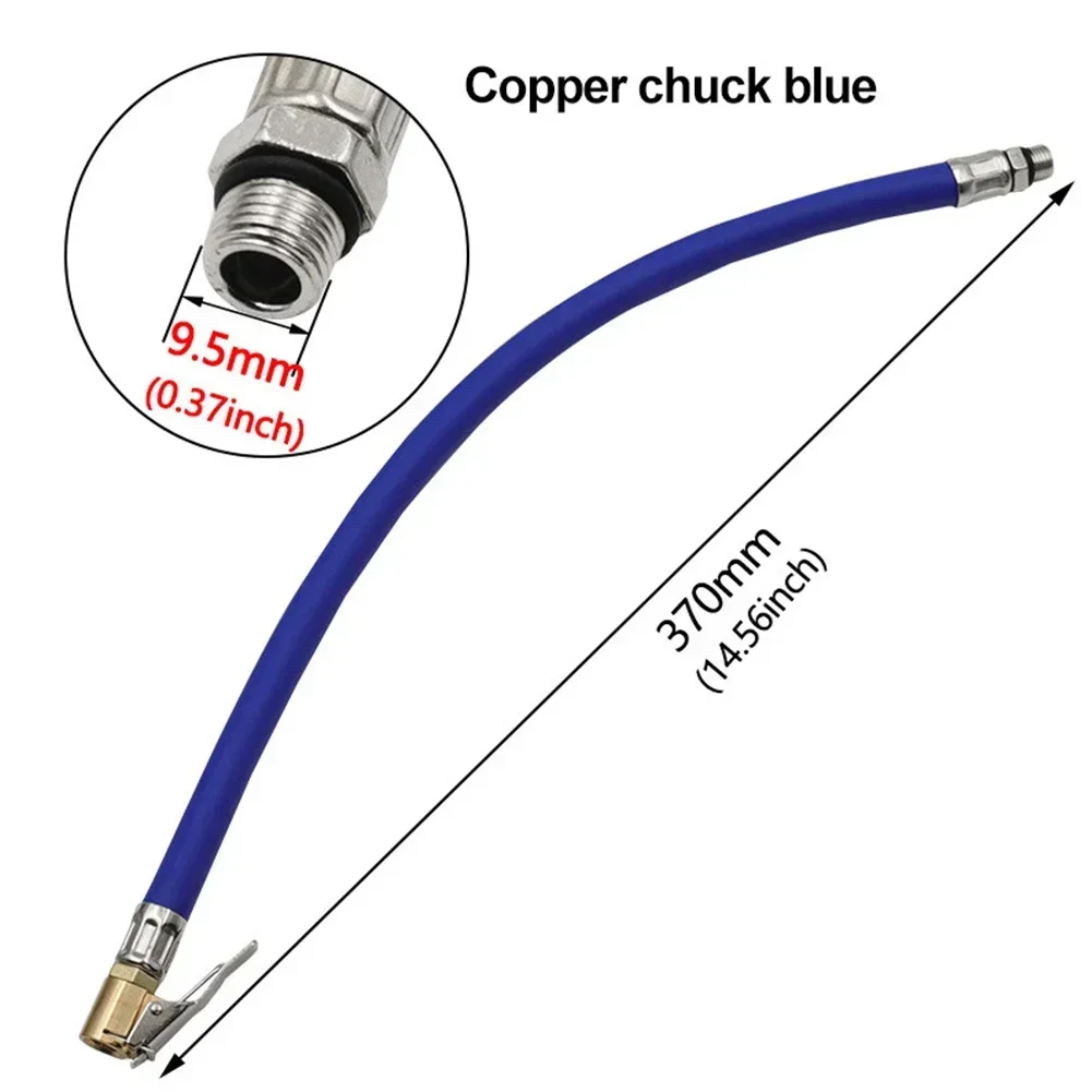 Do sprężarek powietrza nadmuchiwana rura przeciwwybuchowa czarna niebieska nadmuchiwana rura gumowa rura wąż do pompowania opon samochodowych