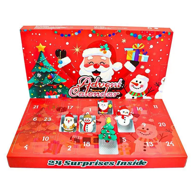 

In Stock Christmas Pumpkin Skull Keychain Blind Box - Trendy Countdown Toys for Dolls Collectible Series Surprise Festival Gift