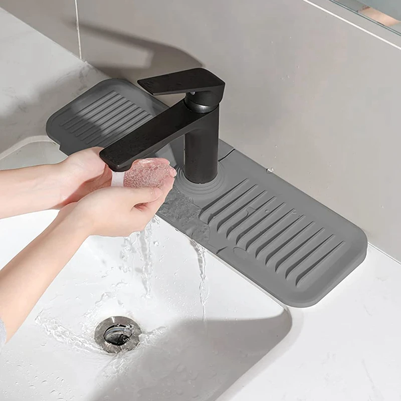 Sponge Holder for Kitchen Sink, Sink Protetores, Acessórios, Splash Protector Behind