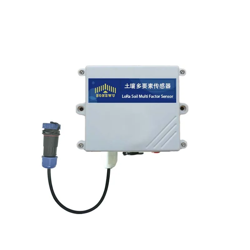 ZONEWU Battery Operated Soil Multi-Sensor with LoRaWAN | 7-in-1 IoT Monitoring for Smart Agriculture