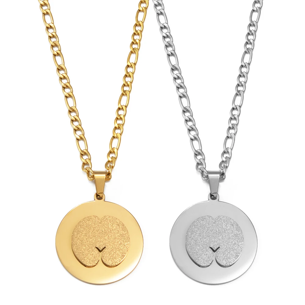 1 قطعة سيشيلز كوكو دي مير 3 سنتيمتر قلادة القلائد الفولاذ المقاوم للصدأ للنساء الرجال المجوهرات # 561362 #1