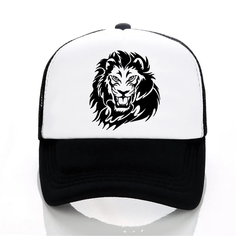 

Mighty Lion cap men outdoor motion Baseball cap summer Mesh Breathable hat Lovely Lion women adjustable snapback hats