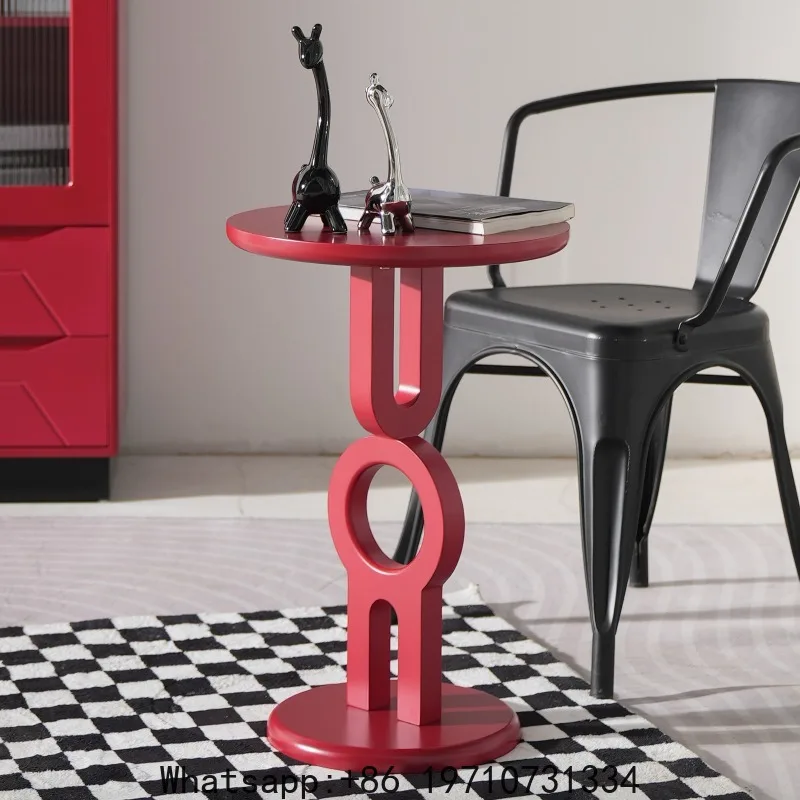 

Cream Wind Side Few Living Room Household Small Apartment Sofa Side Table Corner Small Coffee Table