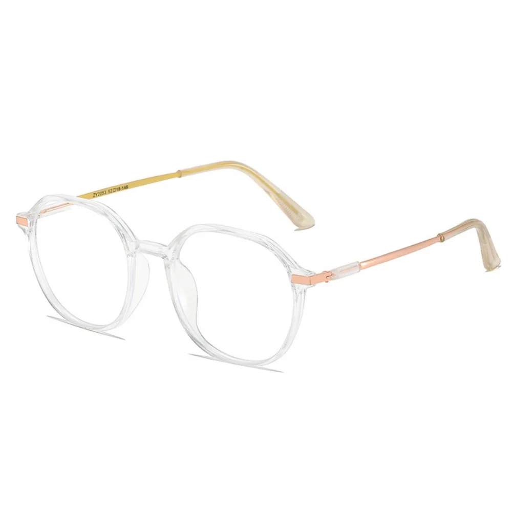 Fashion Square Reading Glasses Fashionable Unisex Reading Glasses Metal Frame Spectacles Anti-Blue Light Anti Blue Light Glasses
