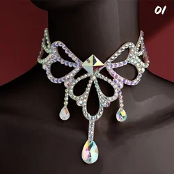 New Belly Dane Necklace Neck Chain Bellydance Accessories Stage Oriental Performance Short Necklace Accessory Dance Outfi