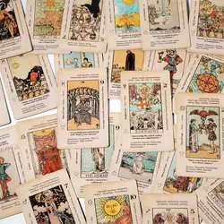 HOT things tarocchi per principianti su di loro sulle carte parole chiave reverse Chakra Planet classic tarot deck giochi da tavolo