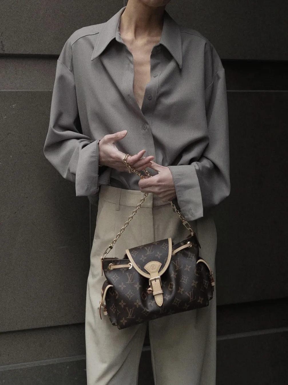 

Spring 26 Pepamack Commute Loose Long Sleeve Shirt Tailored Slimming Drapey Anti-Wrinkle Sun Protection Casual Style Women's ...