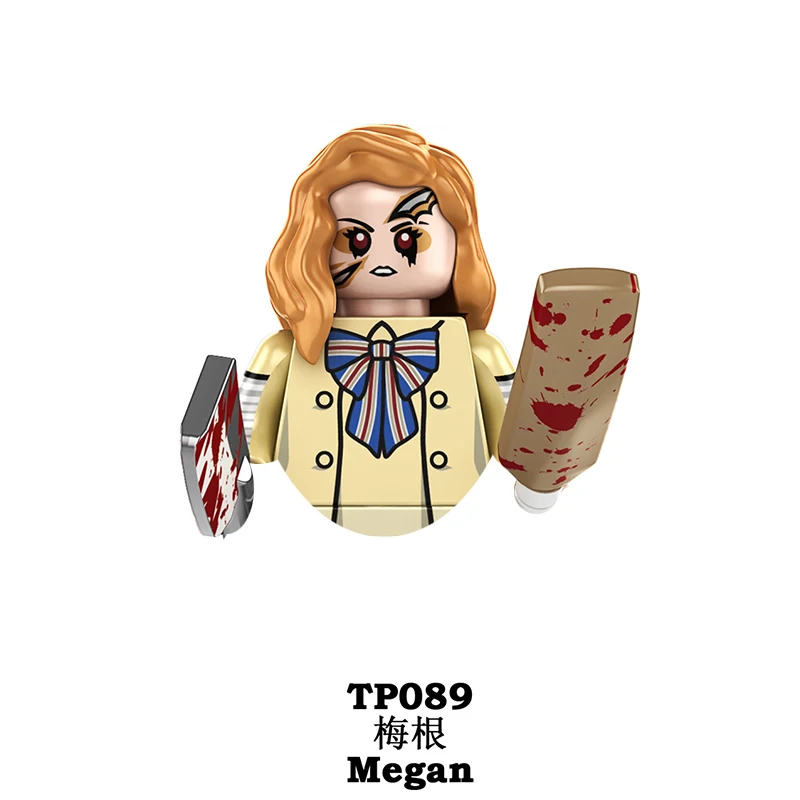 Halloween New Bricks Building Blocks Terrifier Death Megan Mini Figures Minifigures Toys Bricks Gifts For Children Adults - view 5