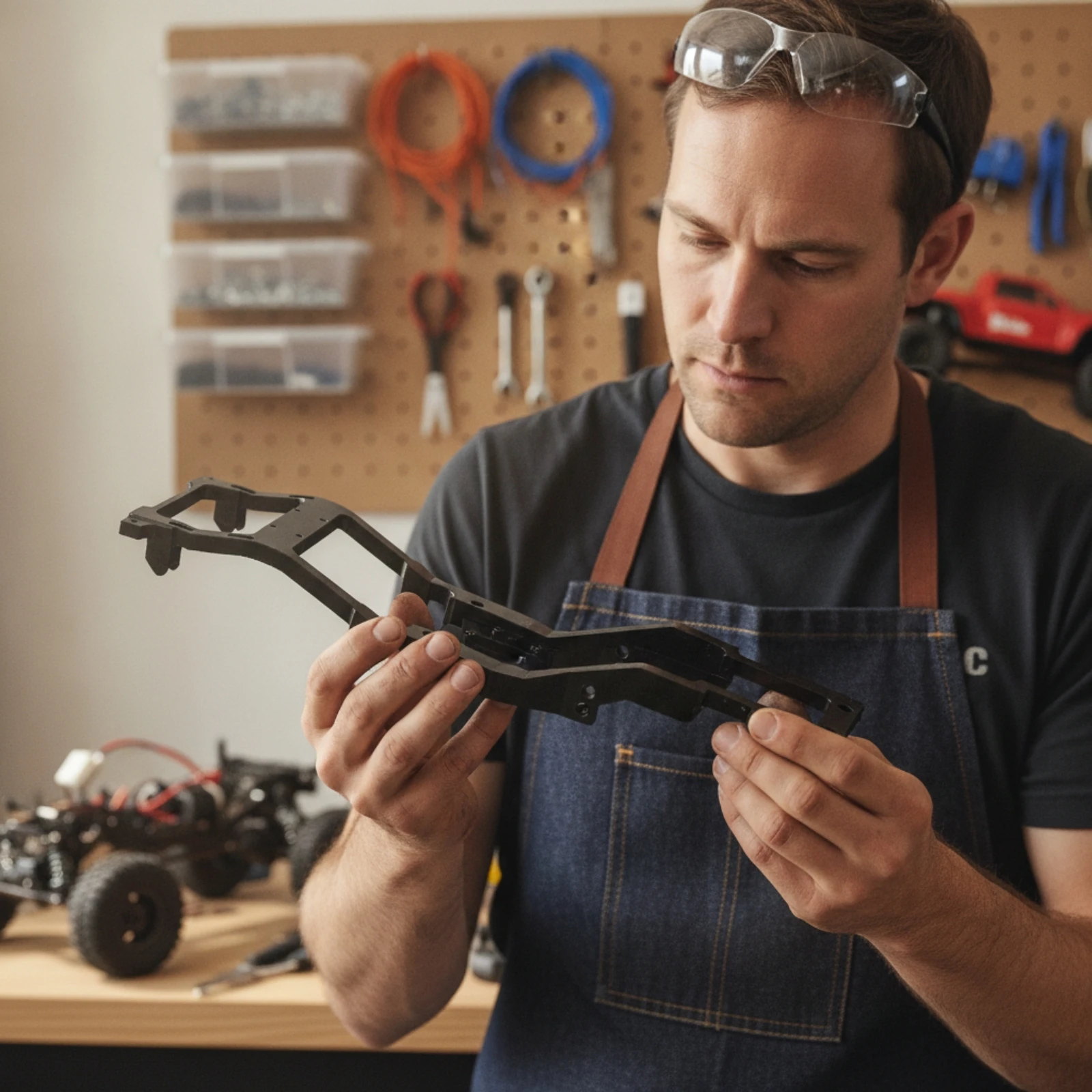 chassis-frame-with-screws-aluminum-chassis-frame-part-upgradeable-lightweight-for-hobbyists