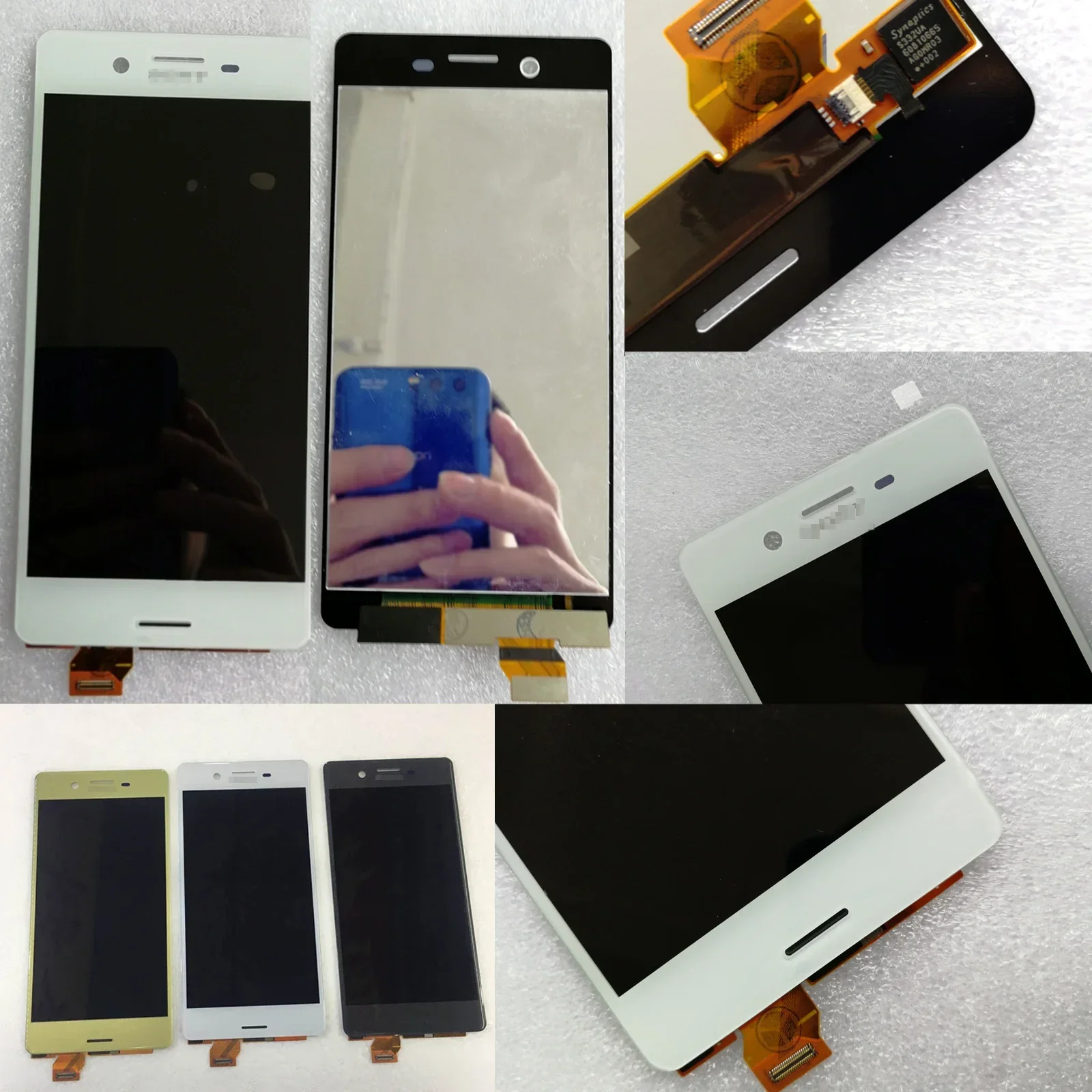 Digitizer layar sentuh LCD 5.0 ", Digitizer layar sentuh untuk Sony Xperia X Performance F8131 F8132