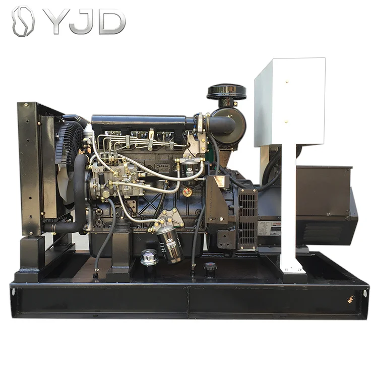 Silent 50Hz Auto Start 3-Phase Diesel Generator with 11KW Brushless Alternator and 25KW Dynamo 50KVA