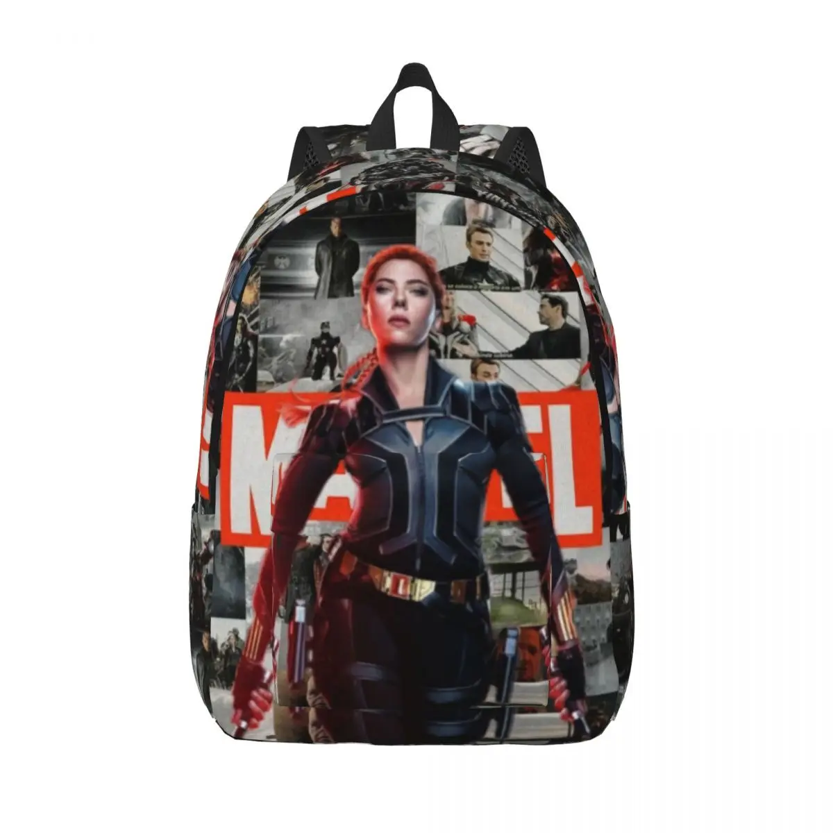 A-Avengers-Black-Widow New Fashion High Capacity Waterproof College Backpack Trendy Laptop Travel Book Bag 15.7in 17.7in