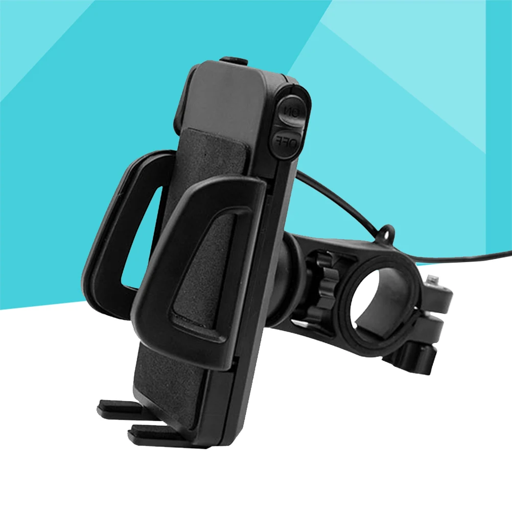 

Adjustable Gps Navigation Phone Mount For Motorcycle 360 Degree Rotatable Bike Holder Usb Charging Port Waterproof Cover