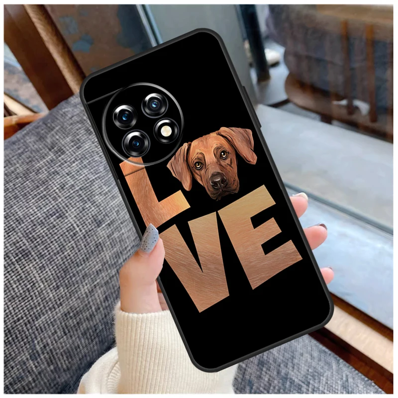 Rhodesian Ridgeback Dog Case For OnePlus Nord 2 2T CE 3 Lite N20 N10 N100 N200 8T 9R 10R 10T 11 8 9 10 Pro Cover