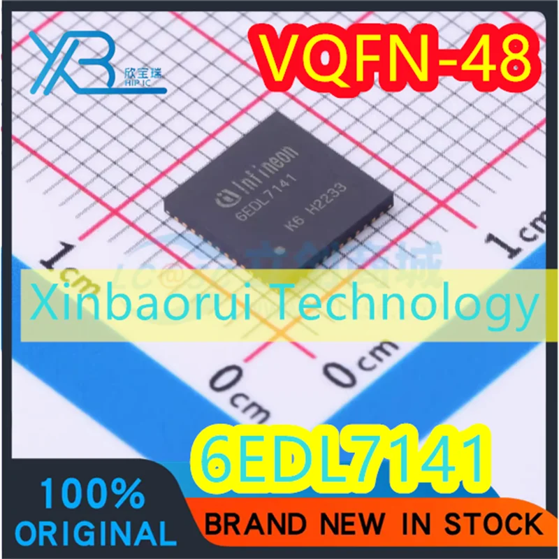 

(2/50pieces) 6EDL7141 6EDL7141XUMA1 Half-bridge Gate Driver IC Non-Inverting VQFN-48 100% Brand New Original Good Quality Spot