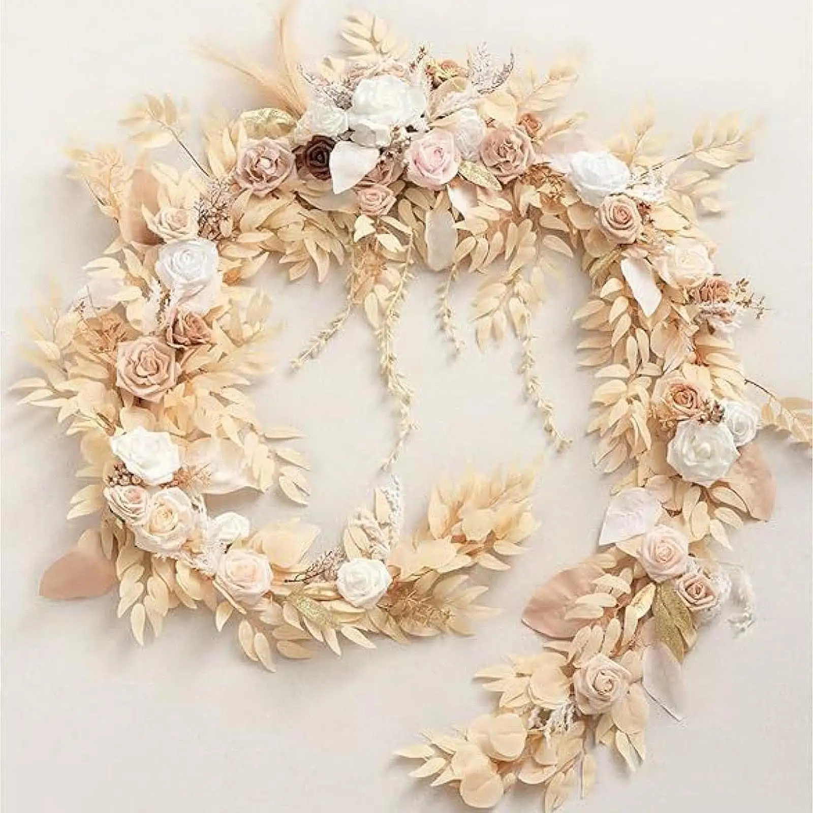 

Artificial Rose Vine Fake Rose Hanging Vine for Engagement Ceremony Birthday