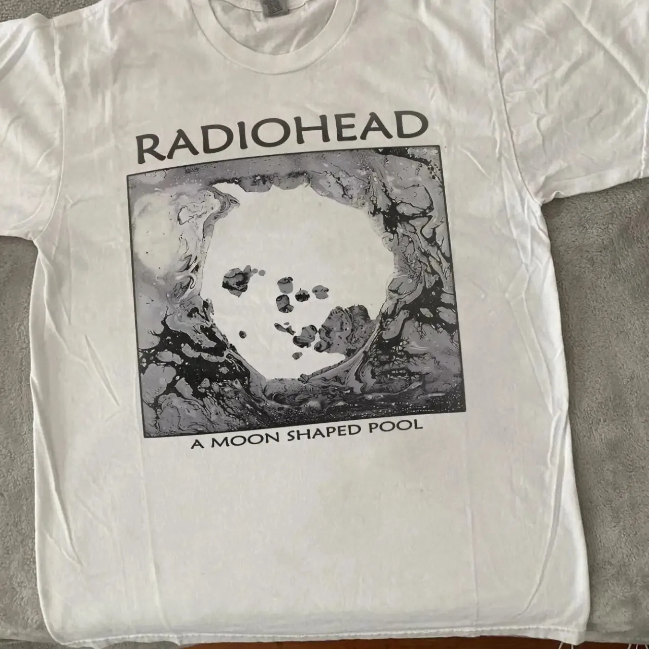2025 été hommes vente chaude Vintage Radiohead t-shirt Album groupe copie modèle hommes impression Rock Hip Hop artiste rue vie haut
