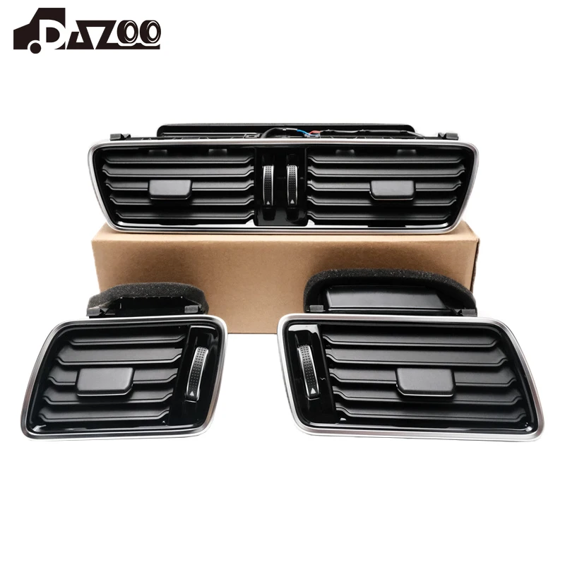 For VW Passat B6 B7 CC R36 Car Front Dashboard Air Conditioning Outlet A/C Air Conditioning Vents 3AD819728 3AD819702 3AD819701