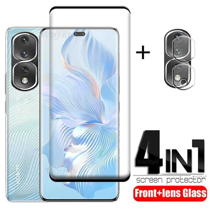 

4-в-1 для Huawei Honor 80 Pro стекло для Honor 80 Pro закаленное стекло 9H Защитная пленка для экрана для Honor 80 Pro пленка для объектива