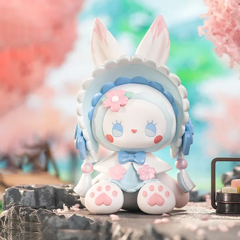 

EMMA Secret Forest Evening Cherry Party Series Blind Box Mystery Box Caixa Sorpresa Girls Аниме Фигурки Милая модель Подарок на день рождения