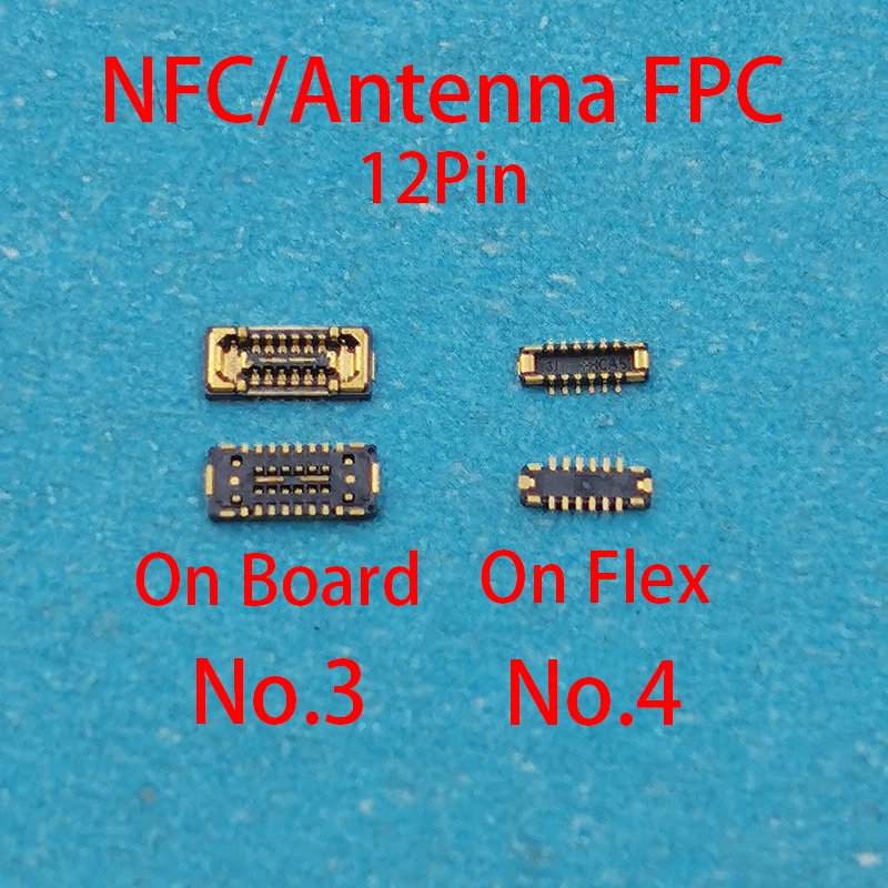 2-10 pces bateria display lcd conector de carregamento usb wifi antena fpc a bordo para samsung s22 ultra plus s22u 5g s908 s901 s906 u