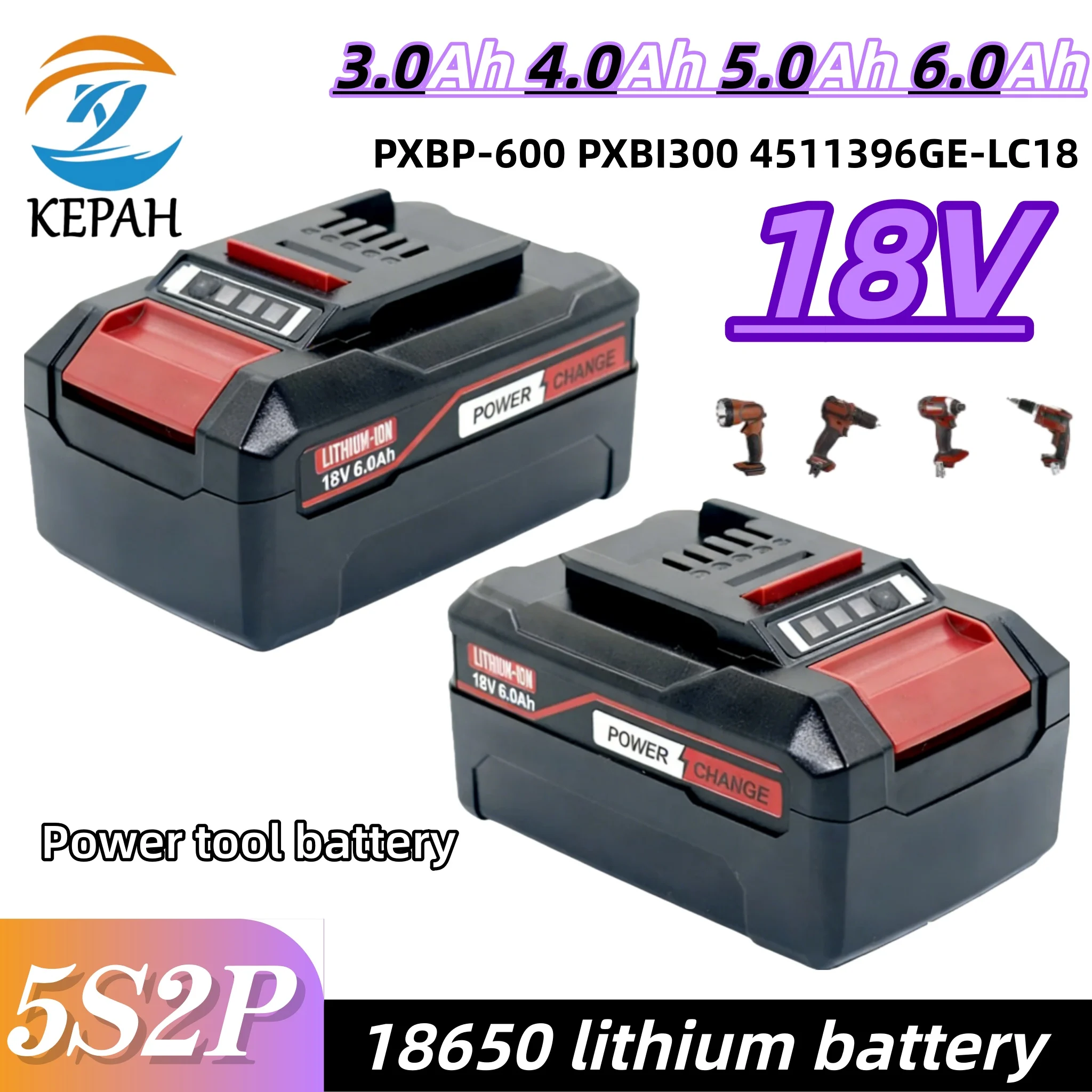 

Новая аккумуляторная батарея 18В 6.0Ач высокой емкости | X-change PX-BAT4 4511396: Долговечная мощность