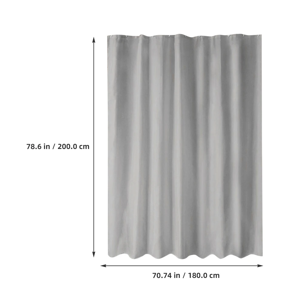 

Shower Curtain Modern Bath Water Proof Fabric Polyester Curtains for Bathroom Washable