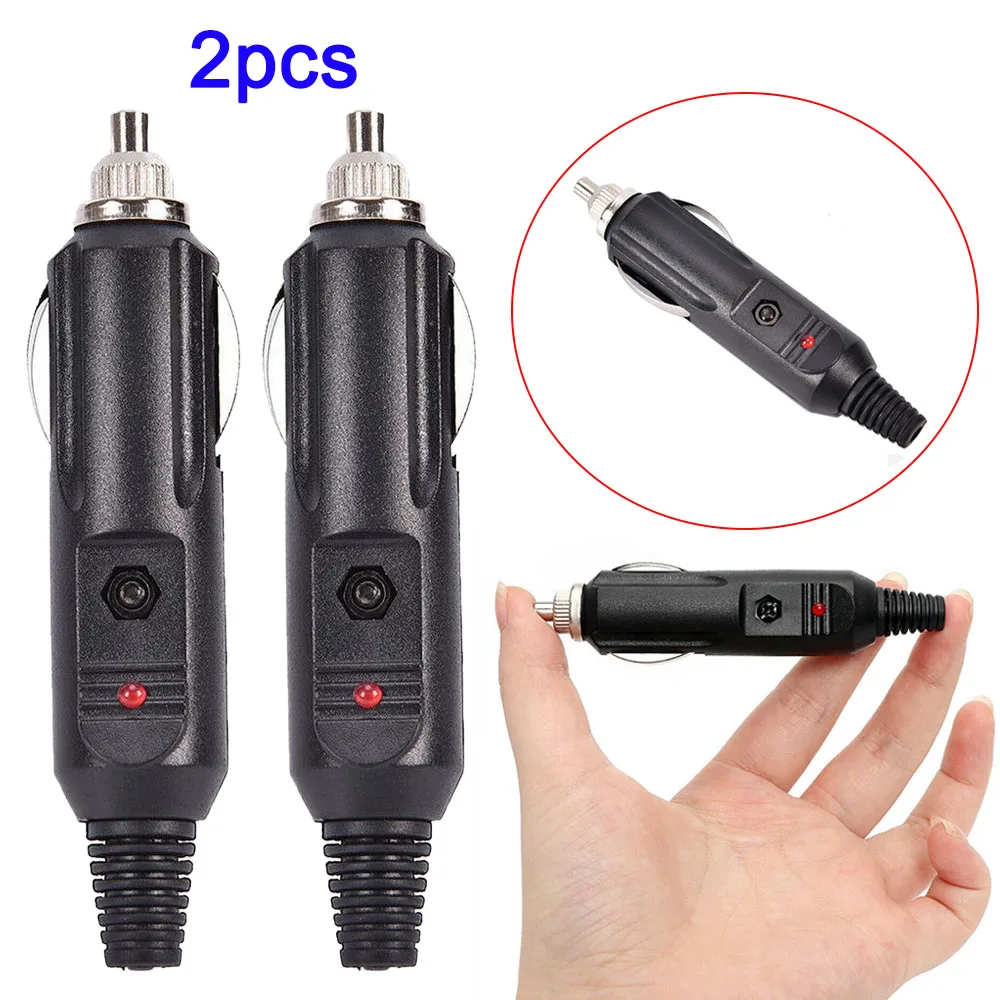 2pcs 12V Universal Car Charger Power Cord For Portable DVD Player, GPS, Snailax Seat, LED Light Adapters Accessories