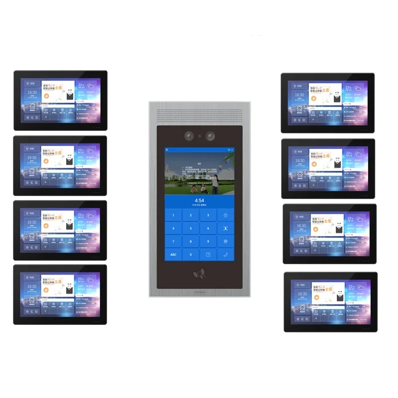 Smart Home Wifi Video Doorbell Residential Building Projects Access Control Outdoor TCP/IP Intercom System
