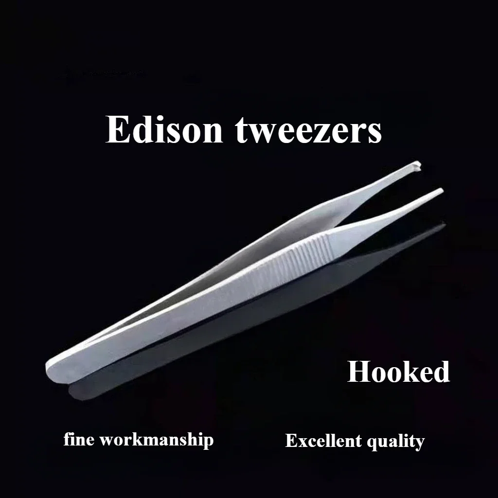 Dental Instruments Cosmetic Surgery Medical Plastic Surgery Toothless Tweezers Ophthalmic Tweezers Fine Non-invasive Dentistry