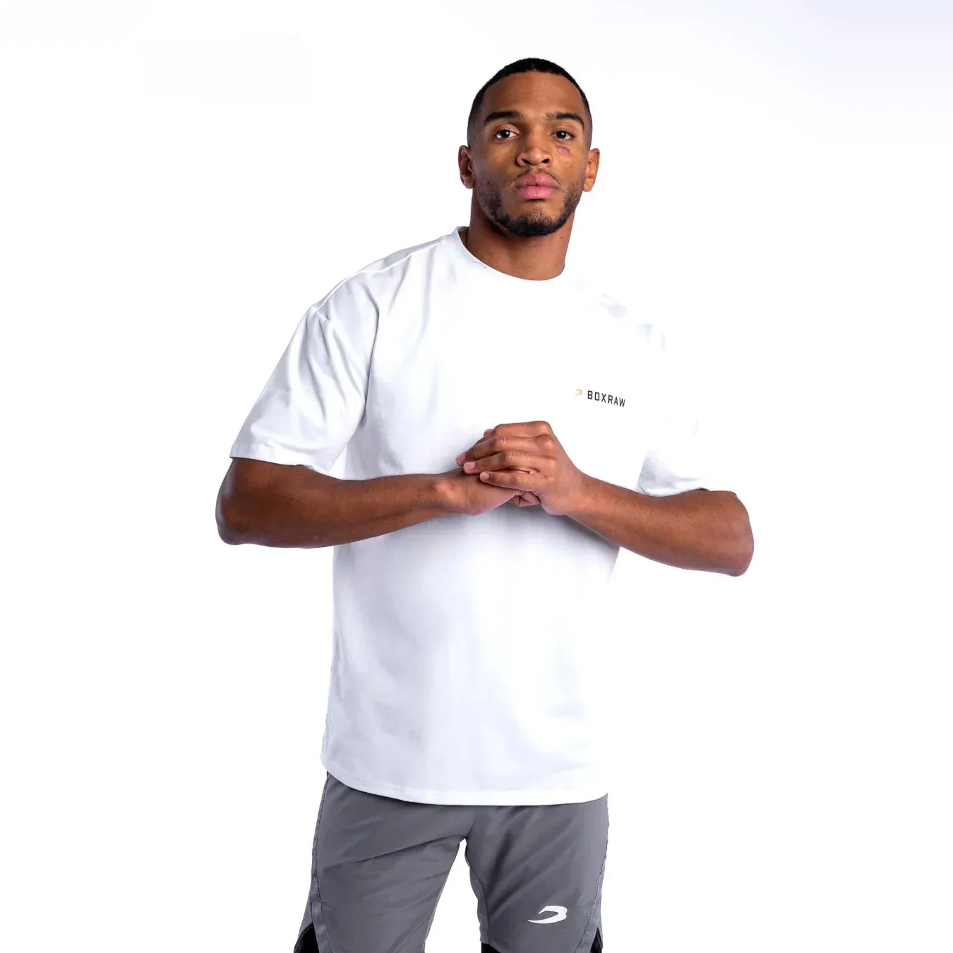 موضة رجالية 2025 ماركة الملاكمة الجديدة BOXRAW نحن لا نلعب الملاكمة المطبوعة الملاكمة 2025 تي شيرت جديد ساخن القطن المتضخم #4