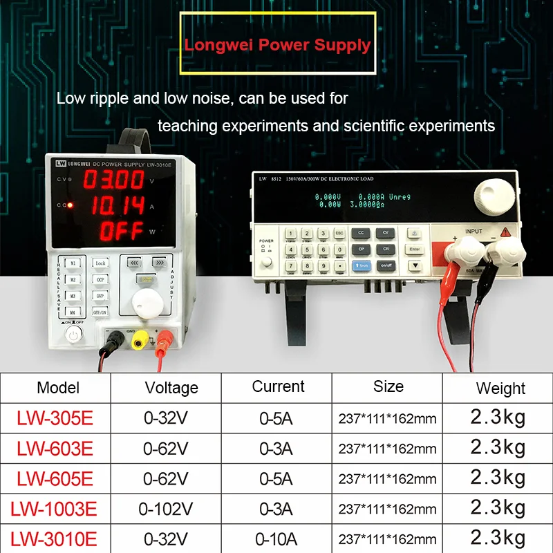 LONGWEI LW3010E 30V10A Catu Daya Kontrol Program Stabil Variabel Catu Daya Bangku Sakelar Dc Dapat Disesuaikan