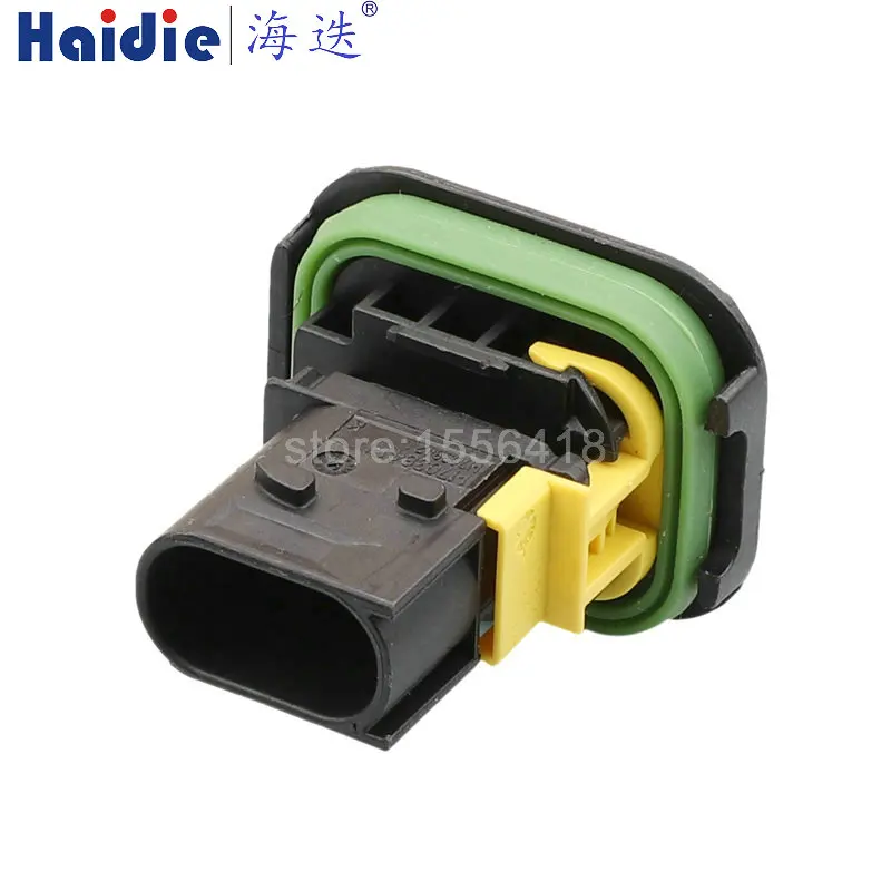 1-50 sets 2pin kung in new energy connector, the waterproof wire harness connector 1-1418483-1 1-1703841-1