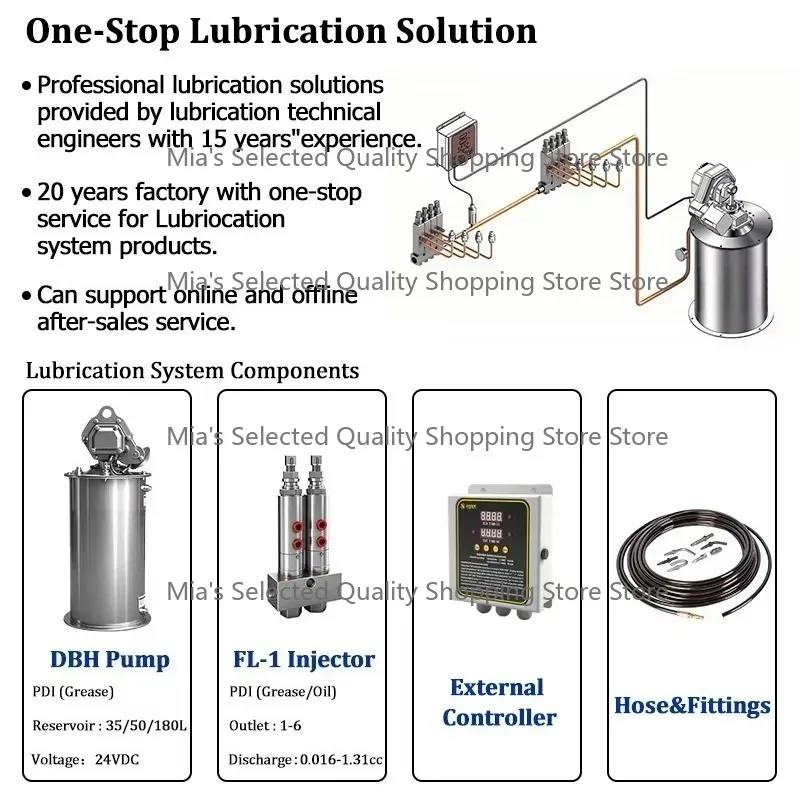 Automatic Electric Grease Lubrication Pump 24V Barrel Mounted Single Line Central Lubricant System for Wheel Loader