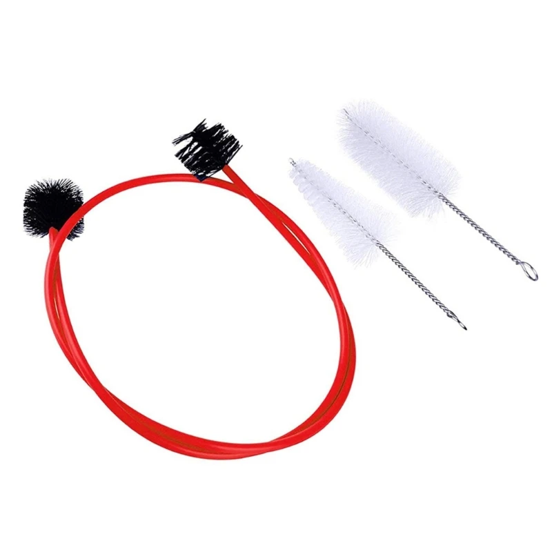 yunyun Trumpet Cleaning Brushes Set Musical Instrument Maintenance Care Tool Trumpet Cleaning Care Kits for Trumpet Mouthpiece image 3