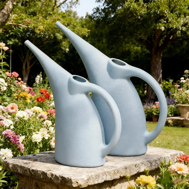 Plastic Long Mouth Flower Watering Can Precise Water Guide Straight To The Root Non-slip Home Indoor Gardening Cultivation Tools