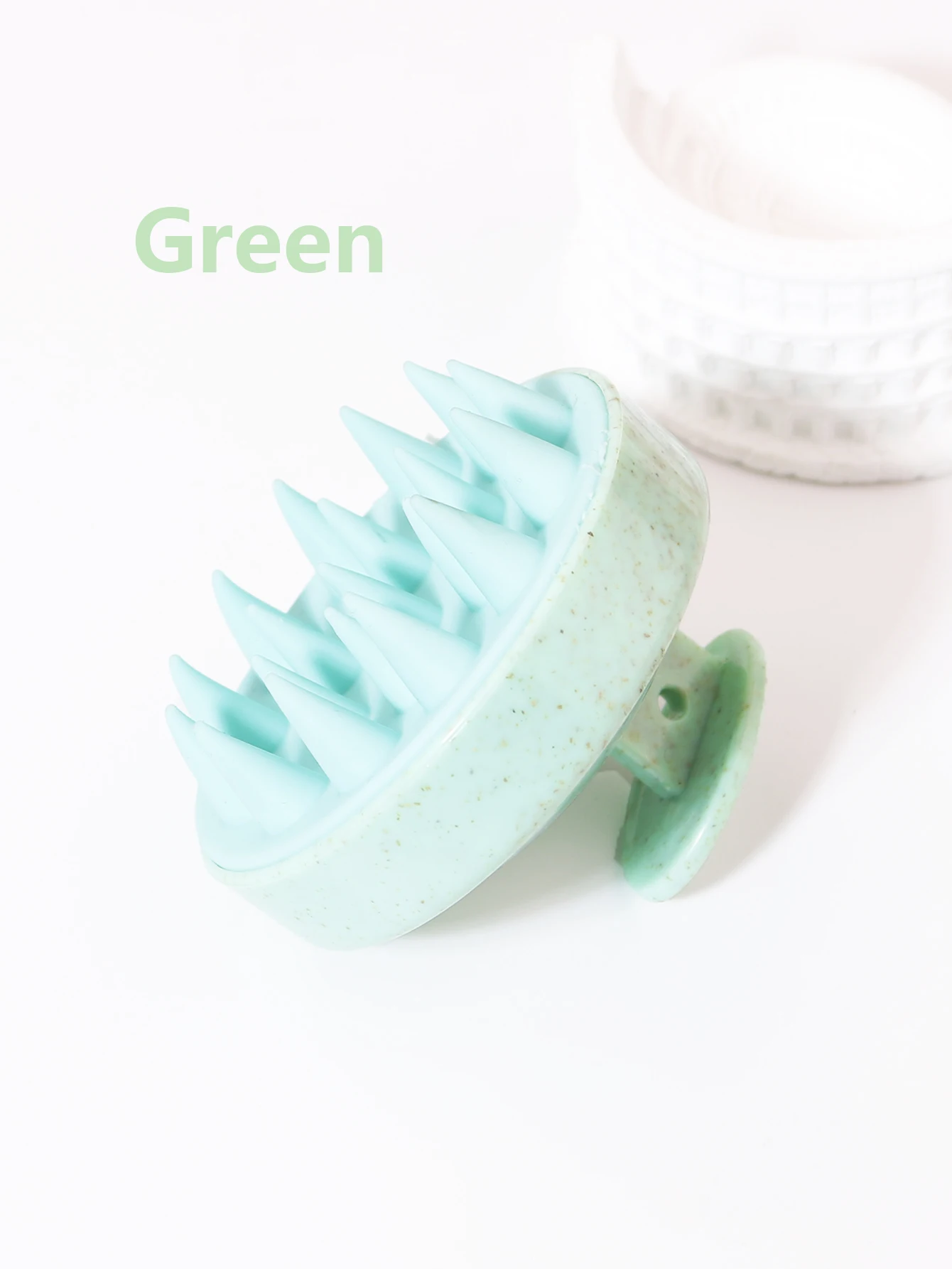 Hair wash brush, silicone scalp massage comb, soft body massage brush, beauty and hairdressing tool, shower SPA comb