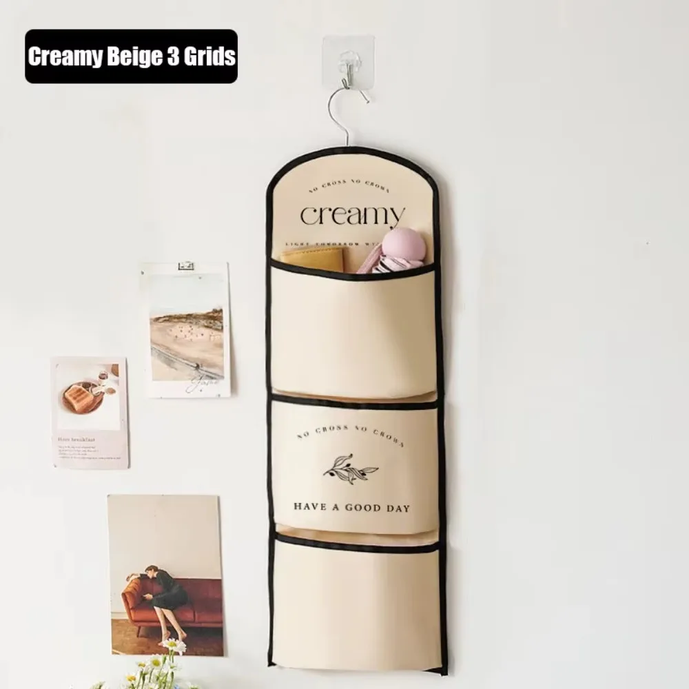 حقيبة تخزين محمولة ذات سعة كبيرة مثبتة على الحائط قابلة لإعادة الاستخدام ديكور المنزل ألعاب تخزين حامل تخزين جوارب داخلية متعددة الأغراض #5