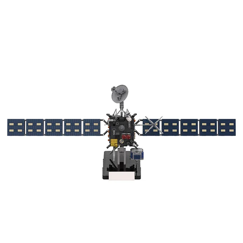 MOC Space Comet Probe Satellite Blocks Chinese Brand DIY Educational Bricks Collection Display Holiday Gifts