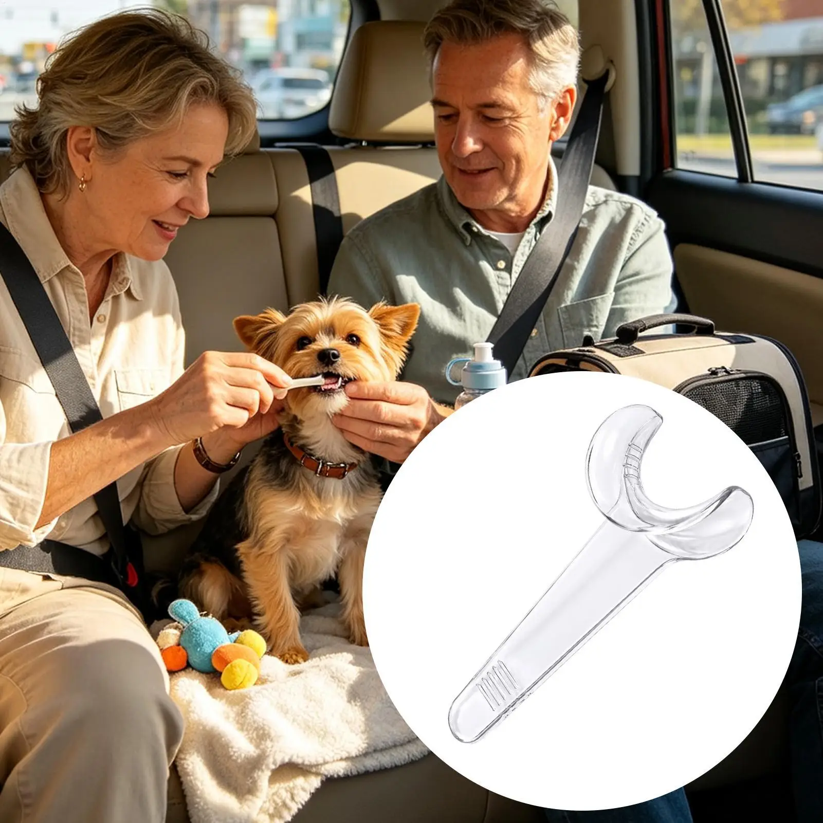 6PCS Dog Dental Mouth Opener, Pet Teeth Cleaning Mouth Retractor for Dogs and Cats, Pet Teeth Cleaning Tools