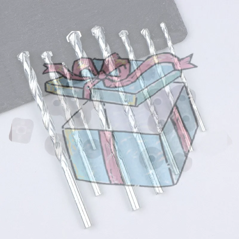 

【CCA】5/8pcs 3-10mm Wall Masonry Drill Bit Carbide Tipped Gun Drill Bit For Brick Concrete Marble Tile Stone Drilling Tools
